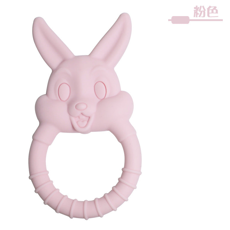 Wholesale 10PCS/PACK Silicone Puppy Rabbit Teether